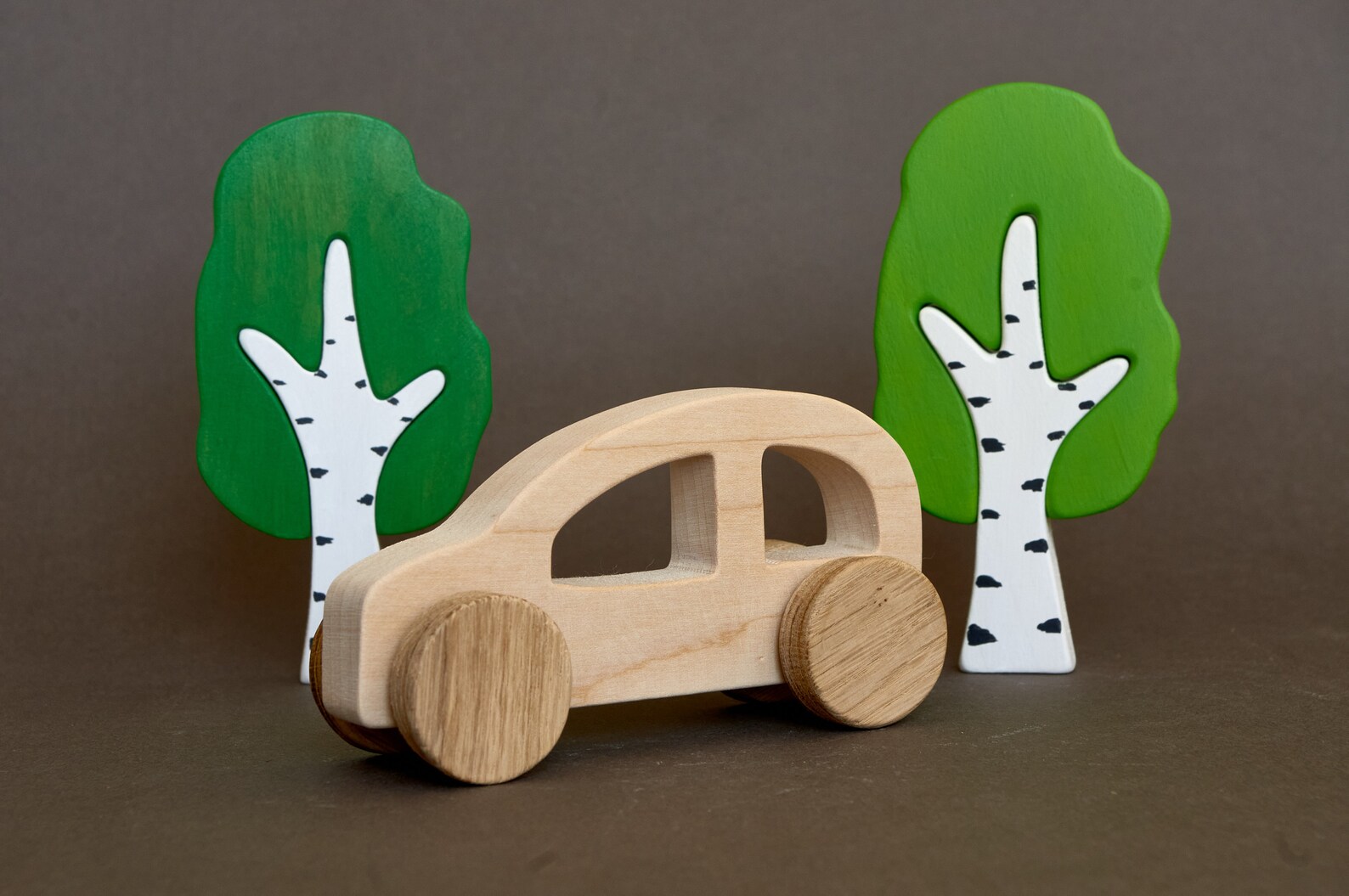 Wooden Toy Car Wooden Push Toy Etsy