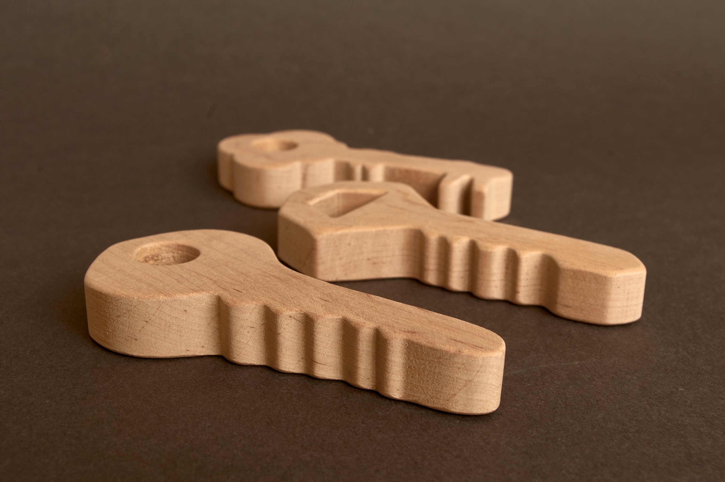 Wooden keys for baby Wooden toys Organic toys Etsy