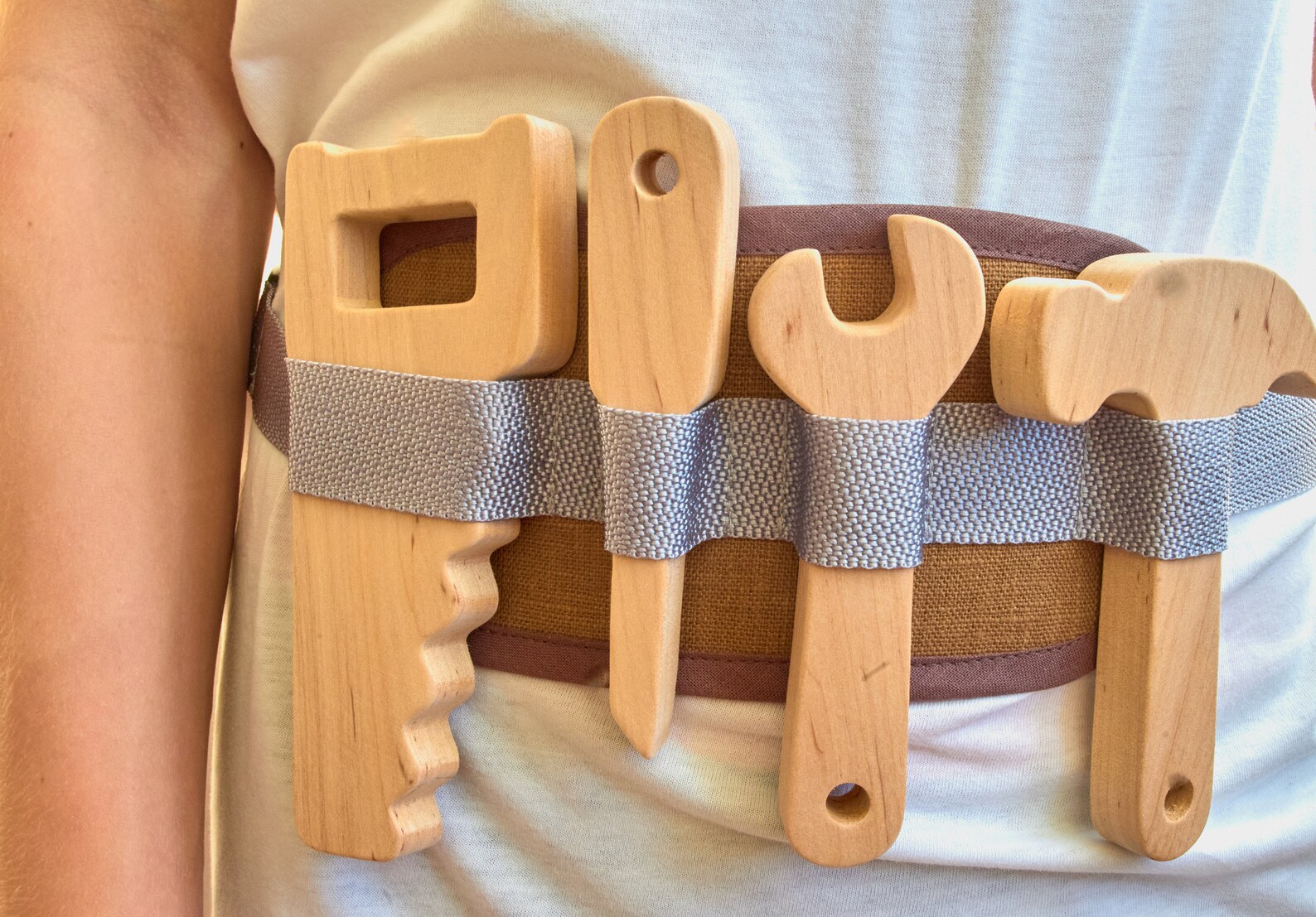 Wooden set of tools for boy wooden tools | Etsy