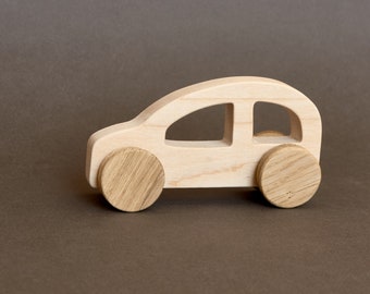 Wooden toy car, woodern car model for baby, push car