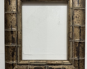 Silver Picture Frame Tropical Tiki Bamboo Ready Made 5x7 8x10 11x14 16x20 18x24 20x24