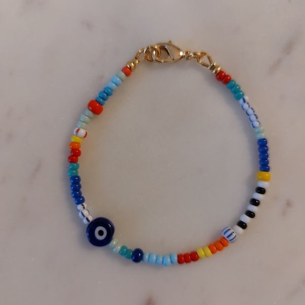 Beaded bracelet, arm candy, colourful armband, armcandy, bracelet for women, Christmas 2022, Christmas present, friendship bracelet