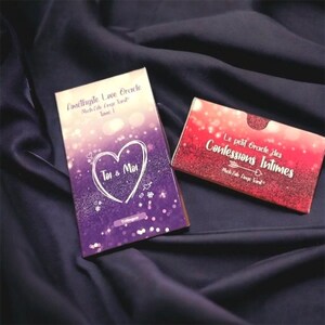 DUO - Améthyste Love Oracle 52 cartes + Petit Oracle des Confessions Intimes 65 cartes -  Spécial Amour