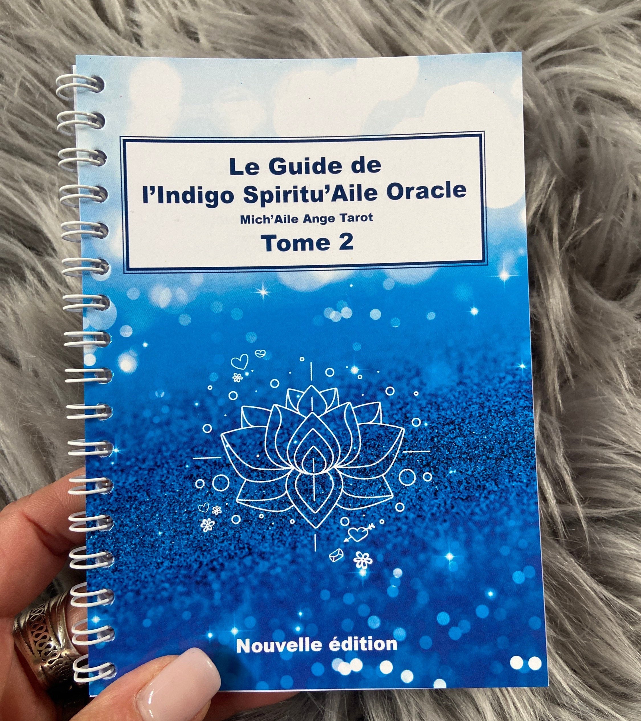 Guidebook Pour L'indigo Oracle, Interprète Les 52 Cartes + 13 d'extension Format Malin - Spirale en