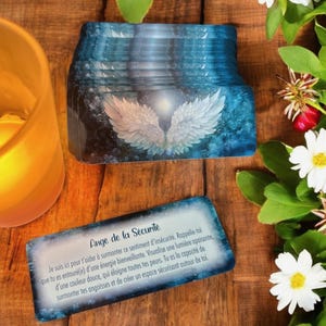 Nouveau : Le Petit Oracle des Gardiens Ailés 53 cartes messages livré dans un pochon en tissu - Edition très limitée