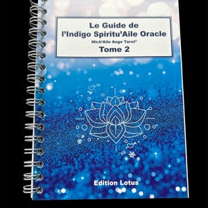 Guidebook pour l’Indigo Spirut’Aile Oracle, interprète les 52 cartes - Format Spirale en français - en couleurs