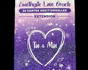 Extensions 1/2/3/4 - 52 cartes - 1er Édition MAT - Lot de 4 extensions pour Améthyste - Trilingue + 1 New carte inédite collector offerte