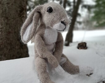 The Rabbit Knitting Pattern - Etsy