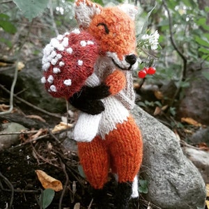 The Fox Knitting Pattern - Etsy