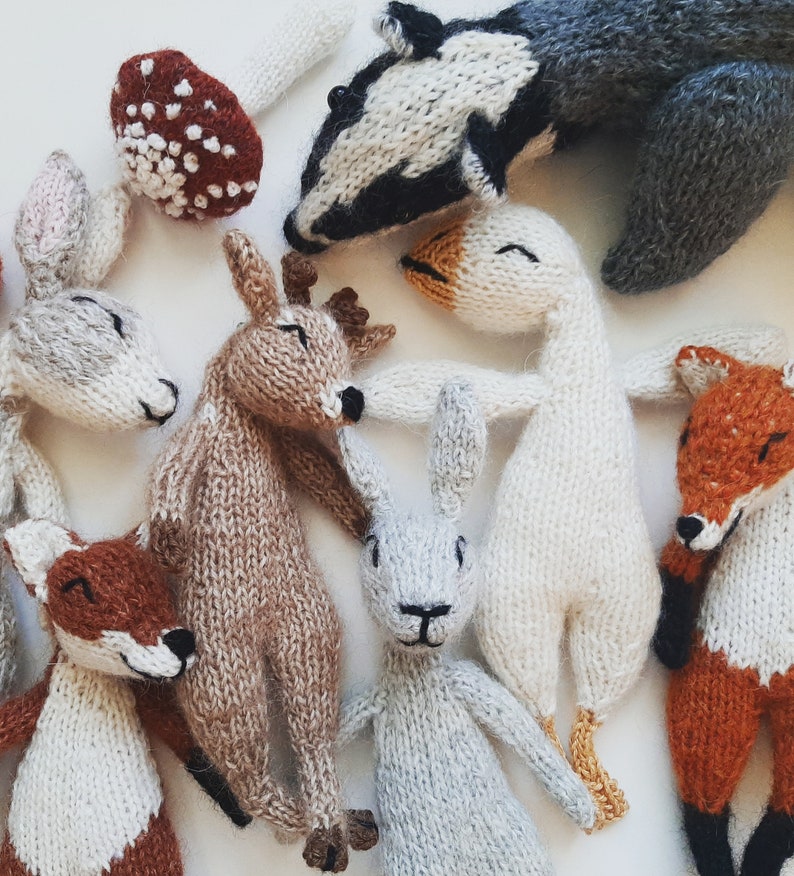 The Deer Knitting Pattern - Etsy