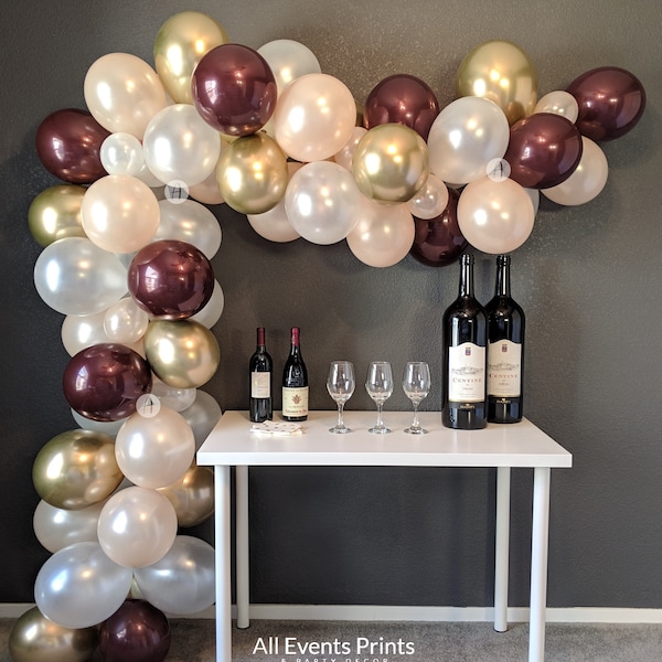 Diy Balloon Garland Kit Etsy