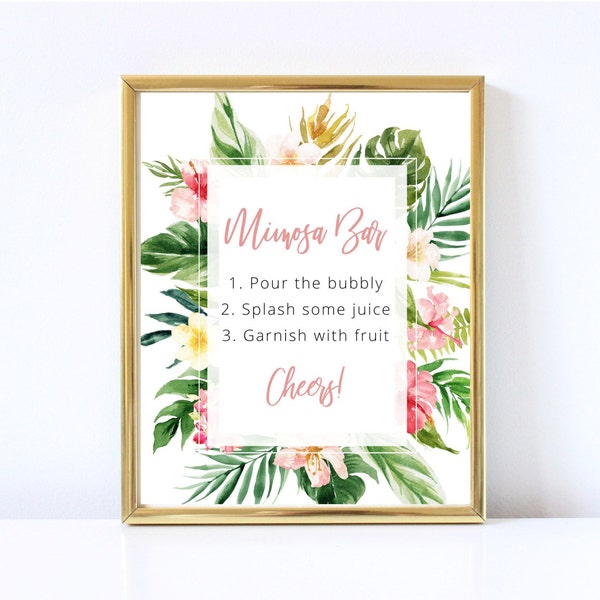 Mimosa Bar - Etsy