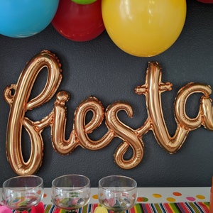 Fiesta Balloon Garland DIY Kit 5 Ft 25 Ft, Includes EVERYTHING that you will need for assembly image 5