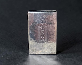Matchbox Cover in Sterling Silver by International Sterling