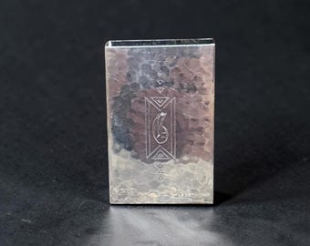 Matchbox Cover in Sterling Silver by International Sterling