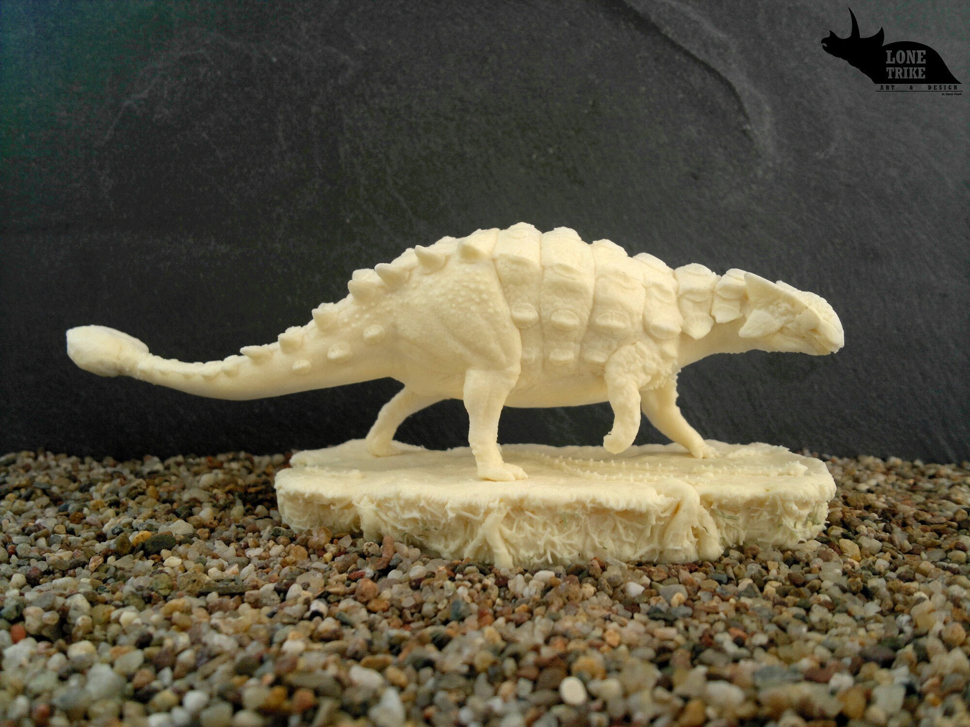 hand made dinosaur model kit Ankylosaurus 160 highly Etsy