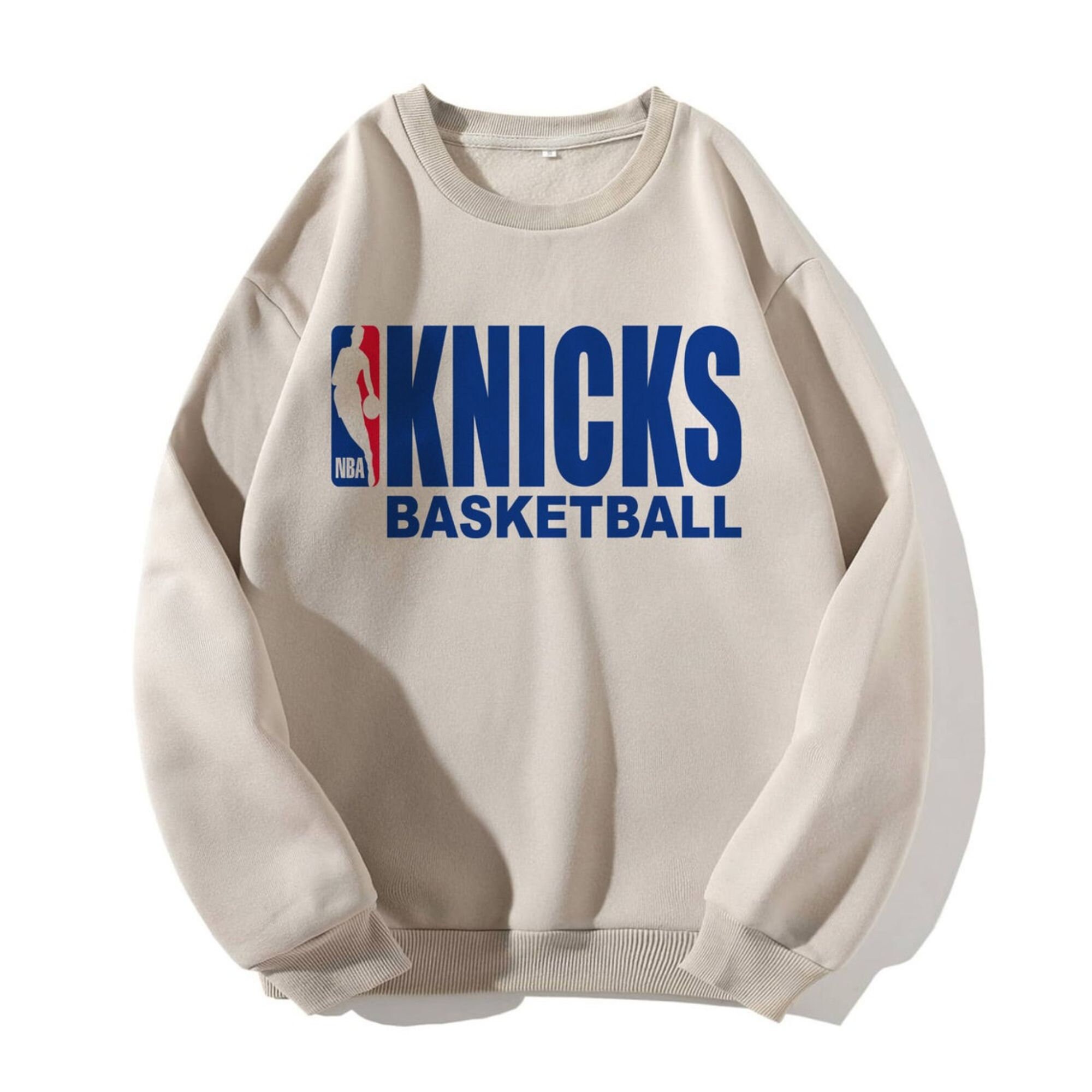 knicks basketball sweatshirt grey, sell 