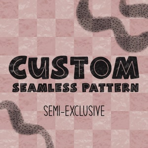 Aangepaste naadloze | Naadloze | Bestand voor fabric printing | SEMI-EXCLUSIEF
