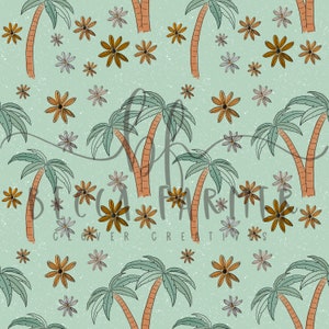 Palm Tree Seamless Design