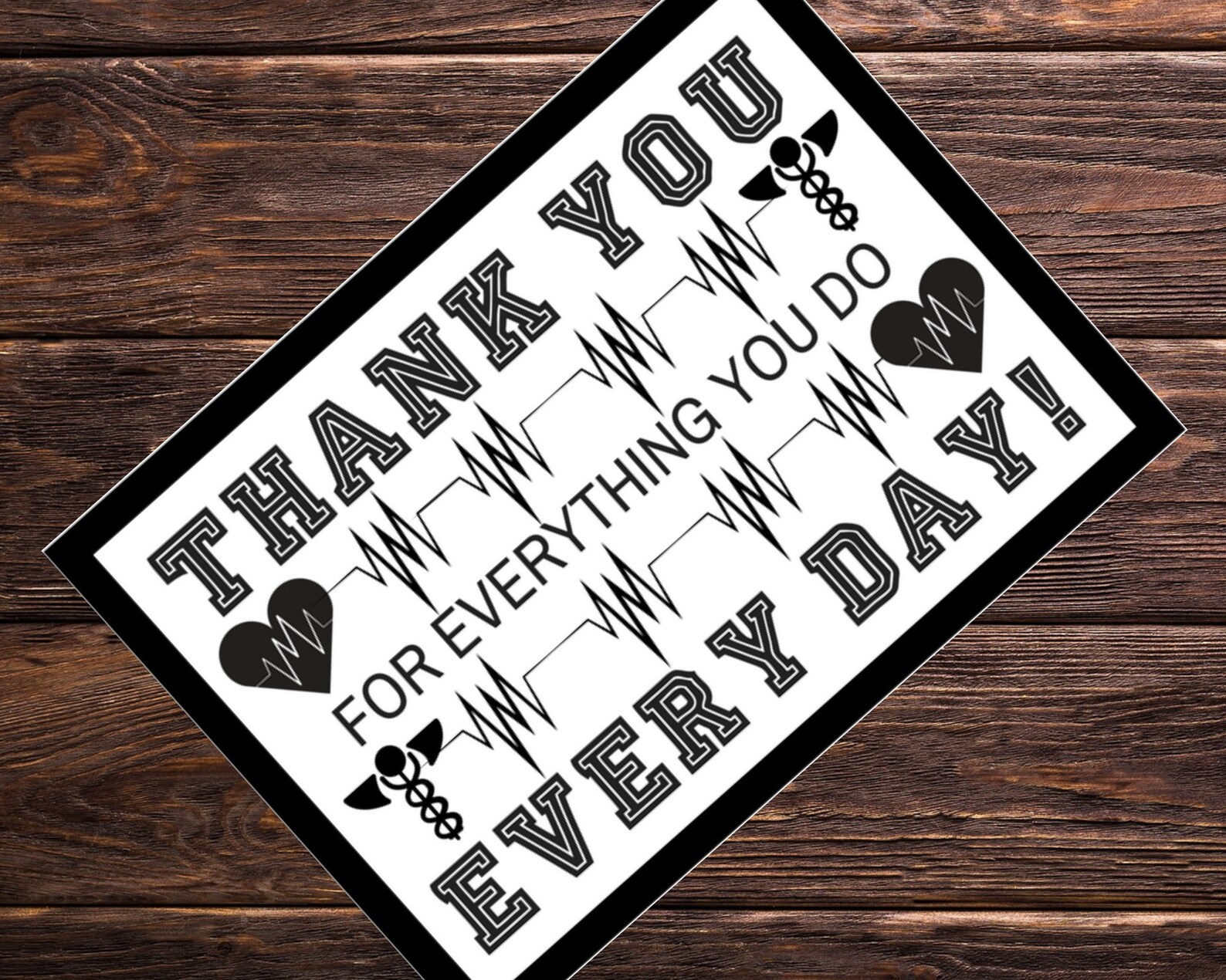 Healthcare Employee Appreciation Decorations Thank You Cards Etsy