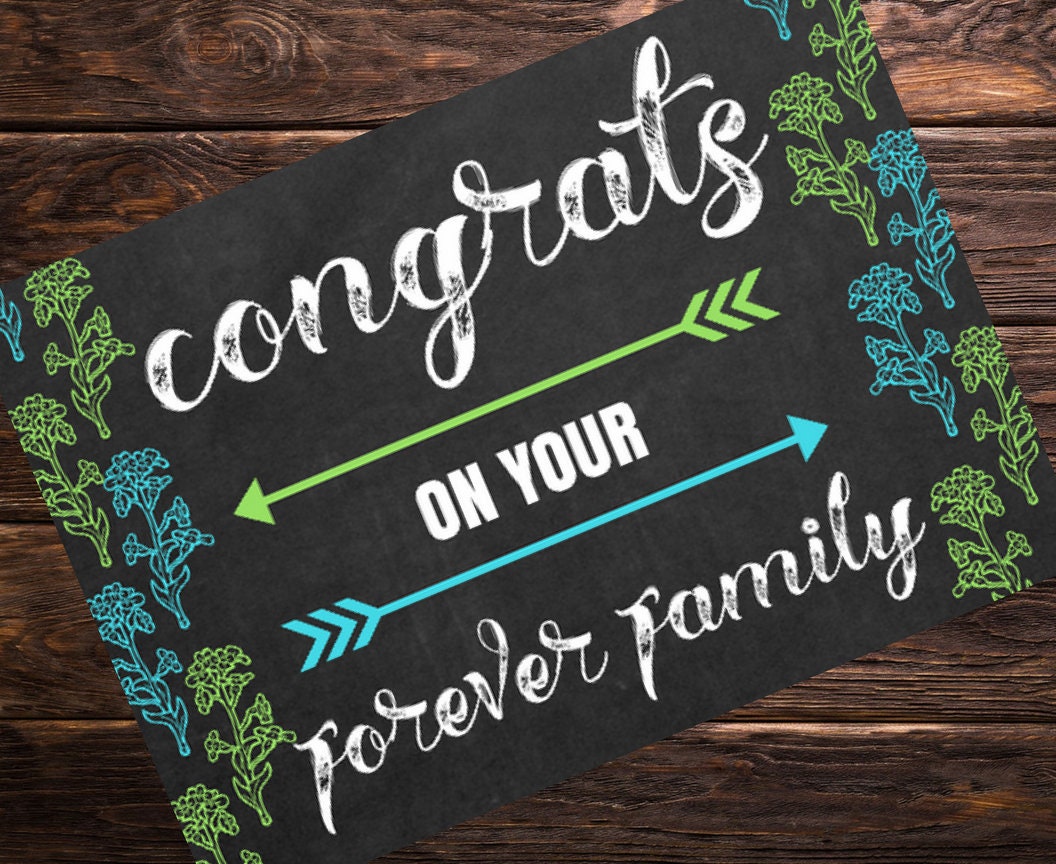 Adoption Congratulations Card Adoptions Gifts Adoption Baby | Etsy