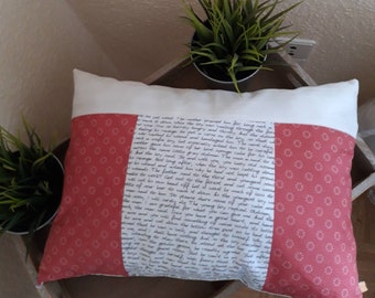 Decocises "patchwork font" 45 x 30 cm, including filling (polyester fibers)