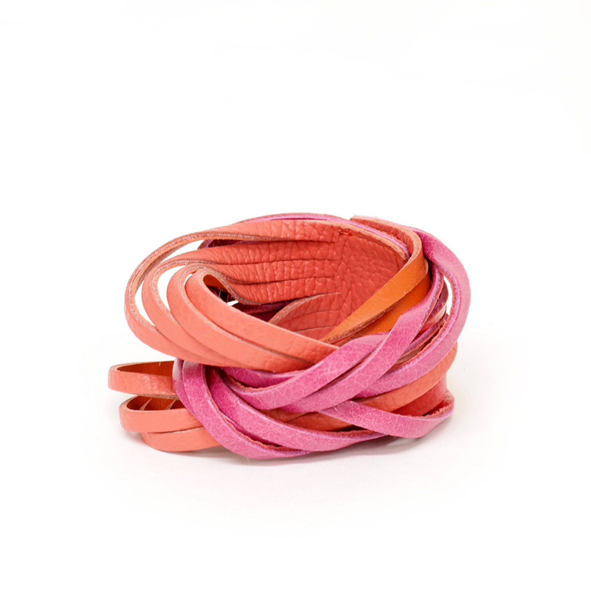 Twisted Genuine Leather Bracelet Gift for women Elegant | Etsy