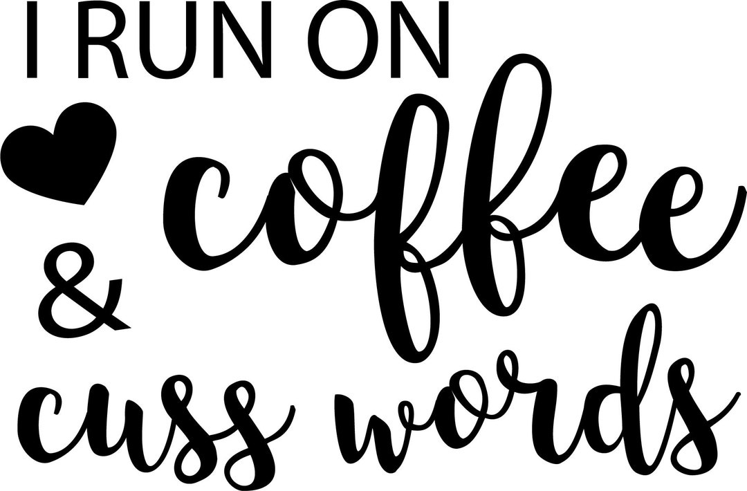 Coffee Decal Vinyl Decal Car Decal Tumbler Decal Laptop Etsy