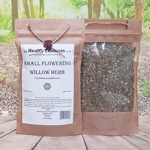 Small Flowering Willow Herb / Epilobium parviflorum / Herbal Tea Health Embassy