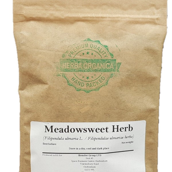 Meadowsweet Herb / Filipendula ulmaria L # Herba Organica # Meadsweet, Bridewort