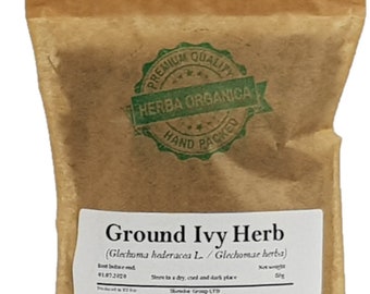 Ground Ivy Herb – Glechoma hederacea L – Loose Herbal Tea – Herba Organica