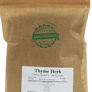 Thyme Herb / Thymus Serpyllum L # Herba Organica #