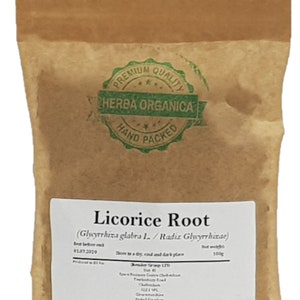 Licorice Root / Glycyrrhiza Glabra L # Herba Organica #