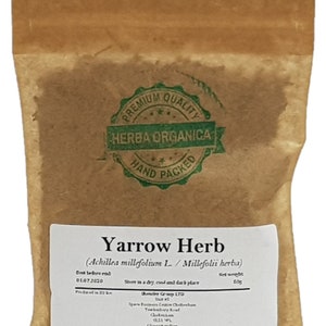 Yarrow Herb / Achillea Millefolium L # Herba Organica #
