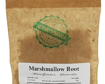 Marshmallow Root – Althaea Officinalis L – Herbal Tea – Herba Organica