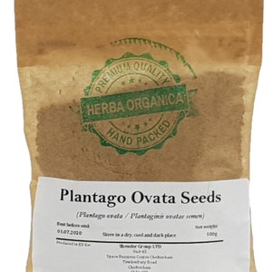 Plantago Ovata Seeds # Herba Organica #