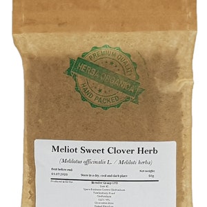 Meliot Sweet Clover Herb / Melilotus L # Herba Organica #