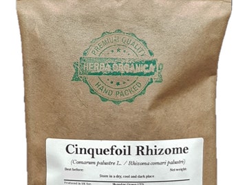 Cinquefoil Rhizome / Comarum palustre L # Herba Organica # Loose Herbal Tea