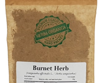 Burnet Herb / Sanguisorba Officinalis L # Herba Organica #