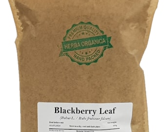Bramenblad – Rubus fruticosus L – in het wild verzamelde gedroogde bladeren – Herba Organica