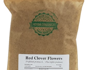 Red Clover Flower – Trifolium pratense L – Loose Herbal Tea – Herba Organica
