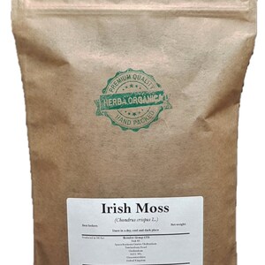 Irish Moss / Chondrus crispus L # Herba Organica # Sea Moss / Herbal Tea