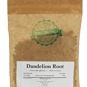 Dandelion Root / Taraxacum Officinale L # Herba Organica #