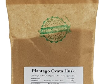 Plantago Ovata Husk – Plantaginis Ovatae Seminis Tegum – Herba Organica