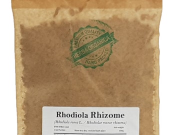 Rhodiola Rhizome – Rhodiola L – Loose Herbal Root Tea – Herba Organica