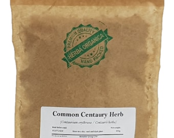 Common Centaury Herb / Centaurium Erythraea L # Herba Organica #