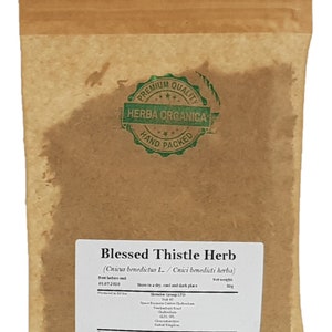 Blessed Thistle Herb / Cnicus Benedictus L # Herba Organica #