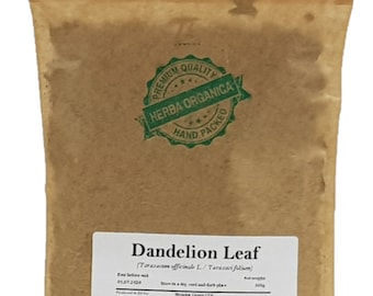 Dandelion Leaf / Taraxacum Officinale L # Herba Organica #