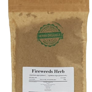 Fireweeds Herb / Epilobium Angustifolium L # Herba Organica #