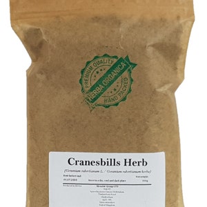 Storchschnäbel Kraut / Geranium Robertianum L #Herba Organica #